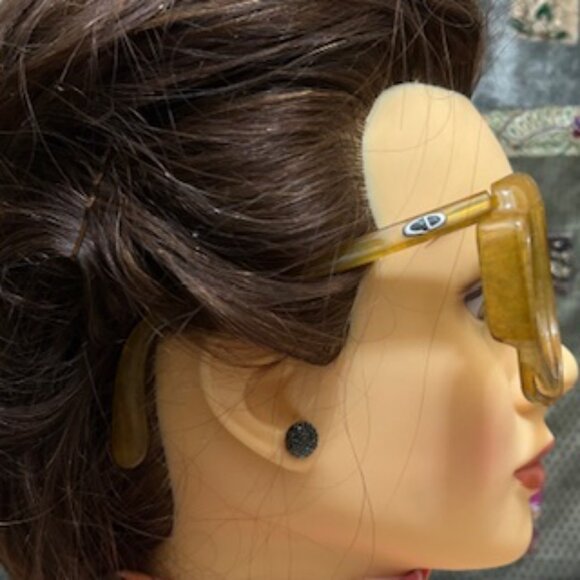 1970s Christian Dior 2026 80 Eye Glass Demo- Frames  (No lenses) Made in Germany - Picture 5 of 16